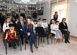 Leyla Əliyeva və Alena Əliyeva Gəncədə uşaq evində olublar - <span class="color_red">FOTO</span>