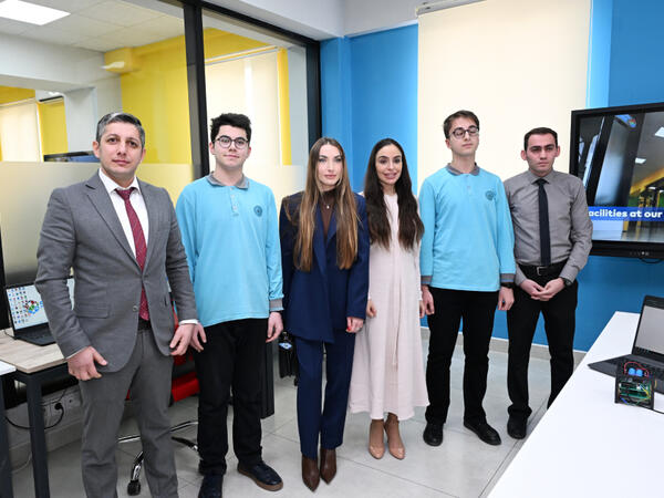 Leyla Əliyeva və Alena Əliyeva Gəncədə STEAM mərkəzində və 37 nömrəli tam orta məktəbdə olublar - <span class="color_red">FOTO</span>