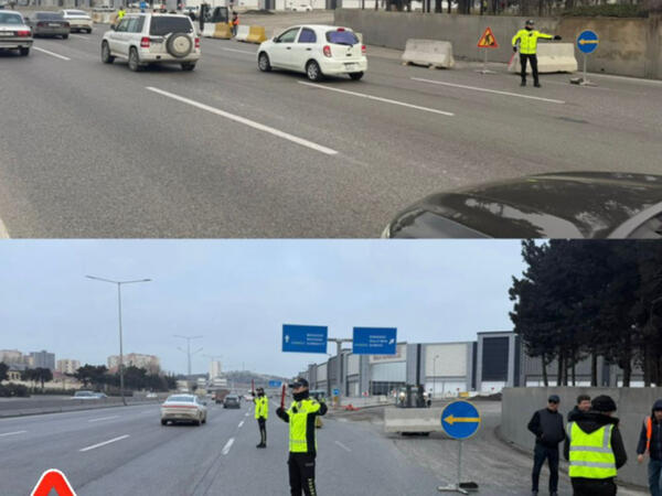 Bakının bu istiqamətlərində tıxac var