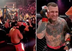 Rəqibinin qulağını dişlədi - diskvalifikasiya olundu