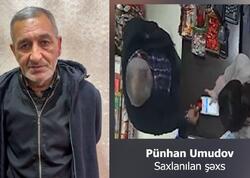 Oğurladığı bank kartı ilə alış-veriş etdi, tutuldu - <span class="color_red">VİDEO</span>