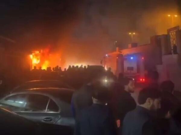 Bakıda dəhşətli yanğın: Restorana od vurub, qapıları kilidlədi... - <span class="color_red">VİDEO</span>