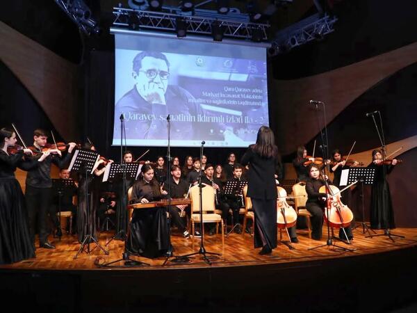 "Qarayev sənətinin ildırımlı izləri ilə – 2” adlı konsert proqramı təqdim olunub - <span class="color_red">FOTO</span>