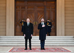 Bakıda Amerika Birləşmiş Ştatlarının Vitse-prezidentinin rəsmi qarşılanma mərasimi olub - <span class="color_red">FOTO</span>