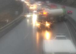 Yasamal ərazisində dairəvi yolda qəza baş verdi