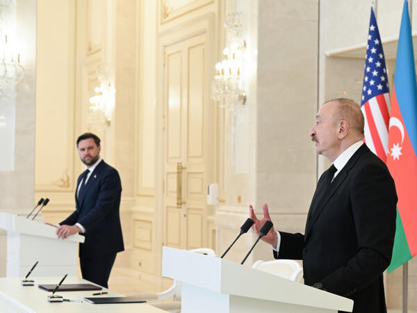 Prezident: Tramp-Vens administrasiyasının bizim regiondakı göstərdiyi səylərin ən vacib nəticələrində biri TRIPP layihəsidir