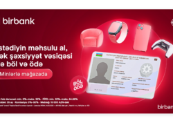"Birbank"ın “Böl-ödə” krediti ilə alış-veriş imkanlarınızı genişləndirin