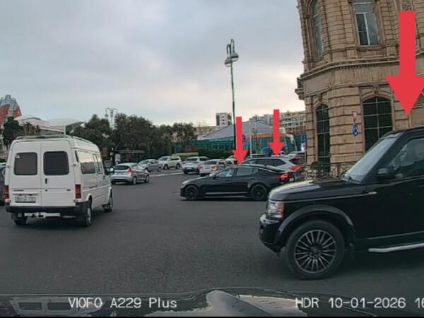 Burada dayanan sürücülər 100 manat 3 bal CƏRİMƏLƏNƏCƏK