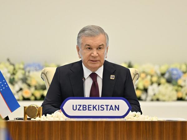 Şavkat Mirziyoyev Prezident İlham Əliyevə məktub ünvanlayıb
