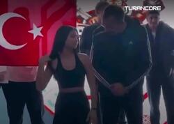 Türk və fələstinli idmançı arasında GƏRGİNLİK - <span class="color_red">VİDEO</span>