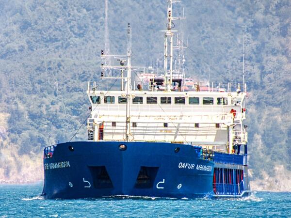 “Qafur Məmmədov” gəmisi təmirdən sonra ilk səfərini uğurla tamamlayıb