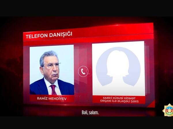 Ramiz Mehdiyevin səs yazısı yayıldı - <span class="color_red">VİDEO</span>