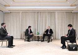 İlham Əliyev Münxendə Slovakiya Baş nazirinin müavini ilə görüşüb - <span class="color_red">FOTO</span>