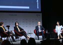 Ceyhun Bayramov Münxen Təhlükəsizlik Konfransı çərçivəsində panel müzakirələrində çıxış etdi - <span class="color_red">FOTO</span>