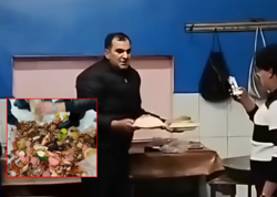 Restoran rəhbərliyi toydan qalan yeməkləri gizlətdi - İDDİA - <span class="color_red">VİDEO</span>