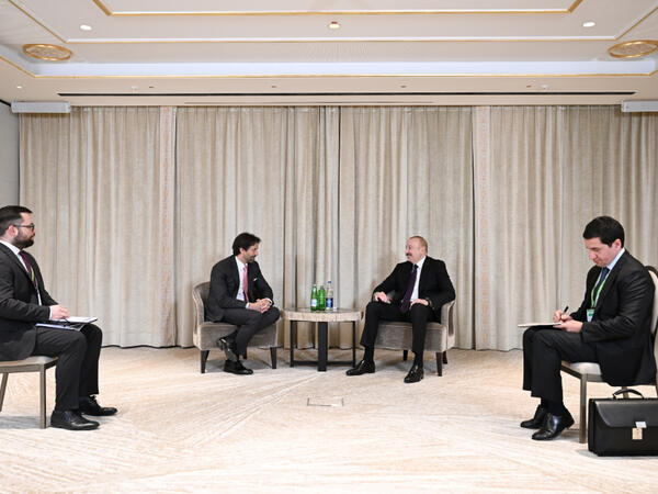 İlham Əliyev Münxendə Slovakiya Baş nazirinin müavini ilə görüşüb - <span class="color_red">FOTO</span>