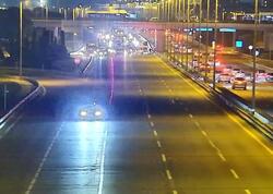 Aeroport şosesində nəqliyyatın hərəkəti məhdudlaşdırılıb