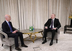 İlham Əliyev Münxendə “France 24” telekanalına müsahibə verib