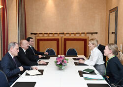 İlham Əliyev Münxendə Kaya Kallas ilə görüşüb - <span class="color_red">FOTO</span>