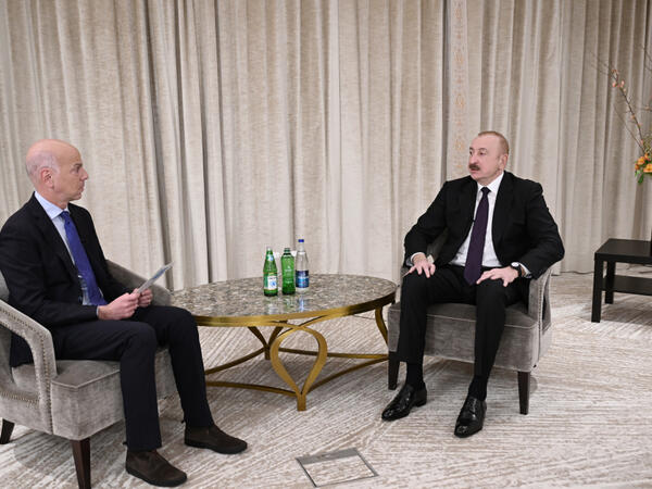 İlham Əliyev Münxendə “France 24” telekanalına müsahibə verib