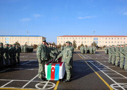 Gənc əsgərlərin andiçmə mərasimləri keçirildi