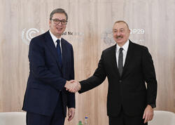 Prezident İlham Əliyev: Dost ölkə və etibarlı strateji tərəfdaşımız olan Serbiya ilə münasibətlərimizin hazırkı səviyyəsi məmnunluq doğurur