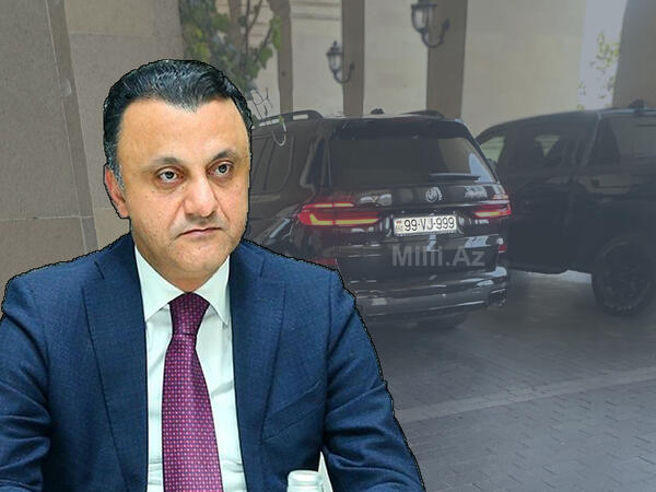 Vüqar Qurbanov 300 minlik avtomobil sürürmüş - Nömrəsi də xüsusi seçilib - FOTO