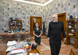 Leyla Əliyeva Tiranada Albaniyanın Baş naziri Edi Rama ilə görüşüb - <span class="color_red">FOTO</span>