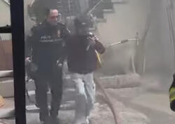 'Tarqovu'dakı yanğından belə xilas EDİLDİLƏR - <span class="color_red">VİDEO</span>