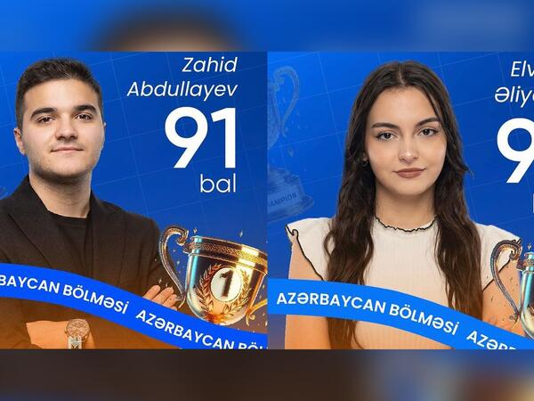 Ən yüksək balı onlar topladı