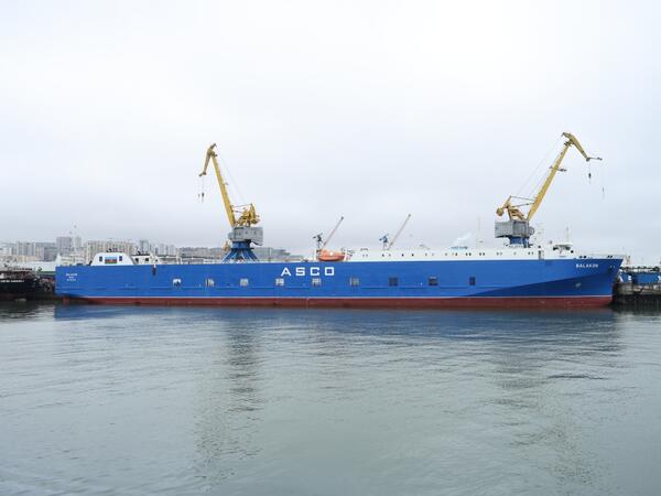 “Balakən” gəmi-bərəsi təmir olunaraq istismara qaytarılıb