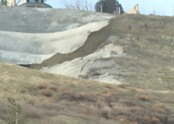 Bakıda torpaq sürüşməsi baş verib - VİDEO