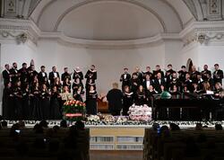 Dövlət Xor Kapellasının dirijoru Gülbacı İmanovanın yubileyi və 30 illik yaradıcılıq fəaliyyətinə həsr olunmuş konsert  – <span class="color_red">FOTO</span>
