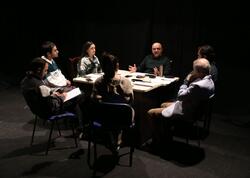 “Qodo həsrətində” pyesi əsasında hazırlanan eyniadlı tamaşasının oxunuş məşqlərinə başlanılıb - <span class="color_red">FOTO</span>