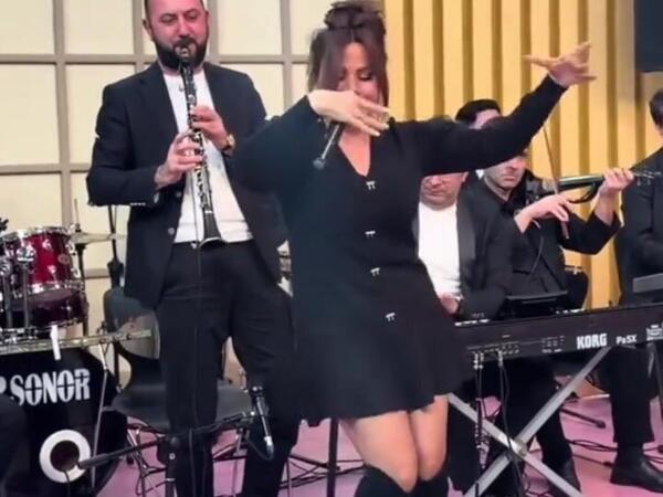 Mətanətin rəqsi müzakirə yaratdı - <span class="color_red">VİDEO</span>