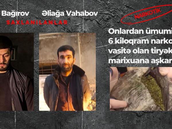 Onlayn narkotik alveri ilə məşğul olan şəxslər ələ keçdi