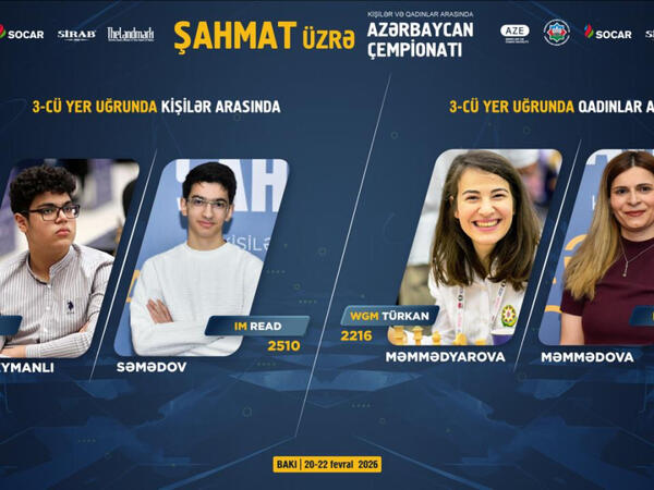 Şahmat üzrə Azərbaycan çempionatında final partiyaları keçirildi - <span class="color_red">FOTO</span>