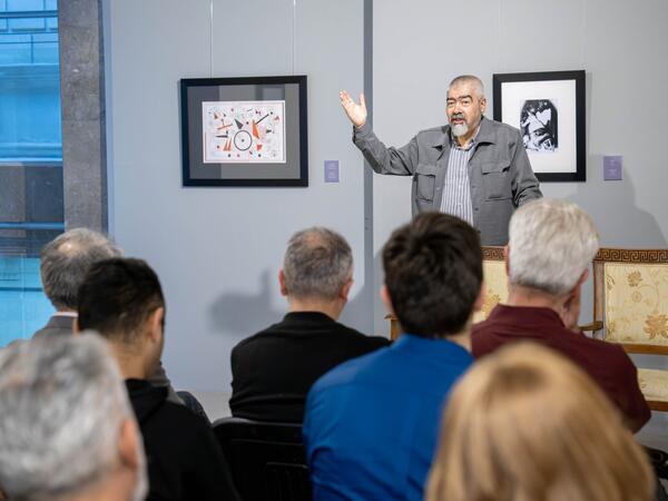 “Elçin Şamillinin yaradıcılığı və Azərbaycanda “Contemporary art” mənzərəsi” mövzusunda mühazirə keçirildi - <span class="color_red">FOTO</span>
