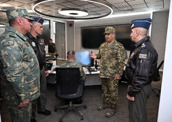 Zakir Həsənov hava hücumundan müdafiə hərbi hissəsinin xidməti-döyüş fəaliyyətini yoxladı - <span class="color_red">FOTO</span>