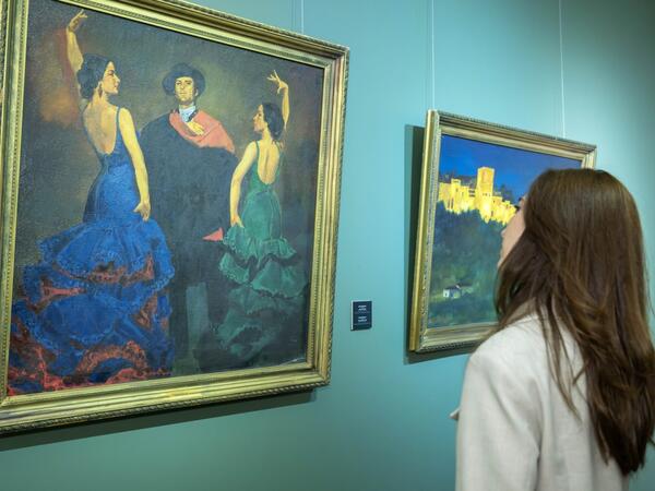 Davud Kazımovun anadan olmasının 100 illiyinə həsr olunmuş yubiley sərgisinin açılışı baş tutub – FOTO