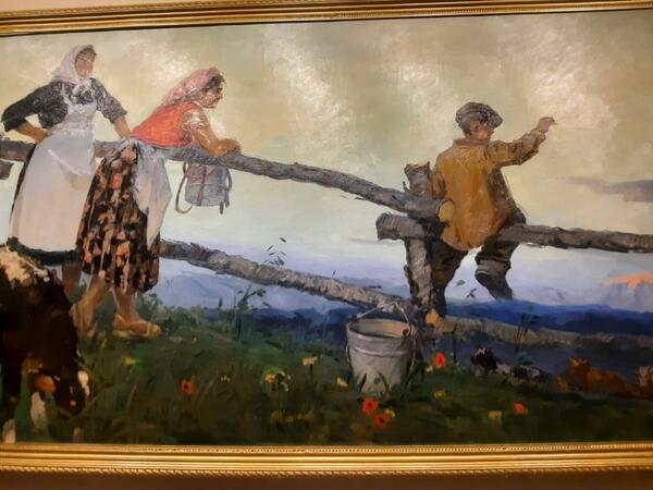 Bakıda Davud Kazımovun anadan olmasının 100 illiyinə həsr olunmuş sərgi açılıb - FOTO