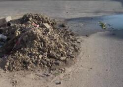 2 aydır partlayan su boru xətti niyə təmir edilmir? - ŞİKAYƏT