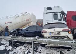 Türkiyədə 6 nəqliyyat vasitəsi toqquşdu - 1 ölü, 31 yaralı - <span class="color_red">VİDEO</span>