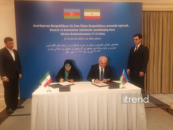 Azərbaycan və İran arasında əməkdaşlıq memorandumu imzalandı - <span class="color_red">FOTO</span>