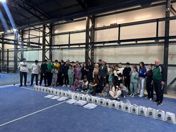 Azərbaycan Uşaq və Gənclər Futbol Federasiyası “Padel hər kəs üçündür” inklüziv idman tədbirində iştirak edib - <span class="color_red">FOTO</span>