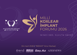 Azərbaycanda ilk Milli Koxlear İmplant Forumu baş tutacaq - <span class="color_red">FOTO</span>