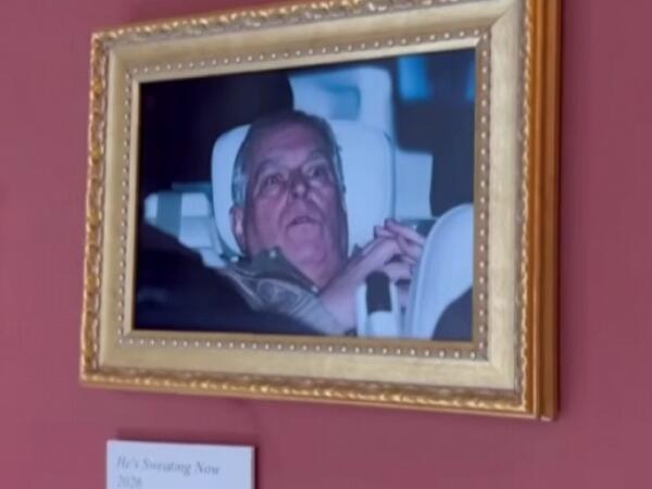 Luvrda kralın qalmaqallı qardaşının fotosunu asdılar