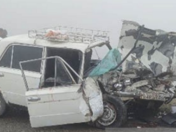 Şəmkirdə ağır qəza: Ölən və yaralananlar var - <span class="color_red">YENİLƏNİB - FOTO</span>