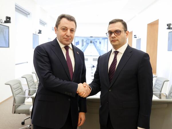 Azərbaycan və Ermənistan xarici işlər nazirlərinin müavinləri görüşdü - <span class="color_red">FOTO</span>