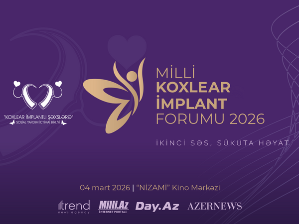 Azərbaycanda ilk Milli Koxlear İmplant Forumu baş tutacaq - <span class="color_red">FOTO</span>